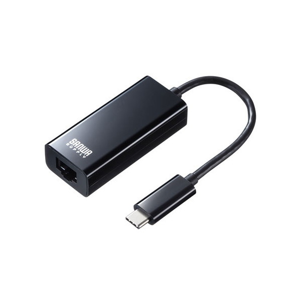 SANWA SUPPLY USB-CVLAN2BKN [有線LANアダプタ（USB Type-C - LAN変換・Gigabit対応・ブラック）] |  激安の新品・型落ち・アウトレット 家電 通販 XPRICE - エクスプライス (旧 PREMOA - プレモア)