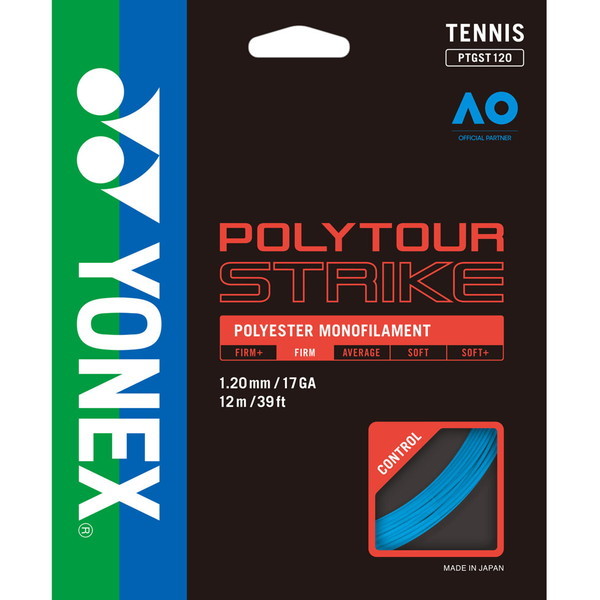 YONEX ヨネックス 硬式テニス用 ガット ポリツアーストライク120