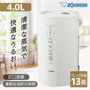 【新品未使用】象印 スチーム式 加湿器 EE-DD50-HA グレー