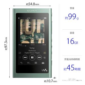 SONY NW-A55HN-G ホライズングリーン Walkman(ウォークマン) A50