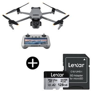 DJIMavic3Pro (DJIRC付属) + LEXAR LMSSIPL128G-BNANG Professional SILVER PLUS microSDXC UHS-I マイクロSDカード 128GB セット