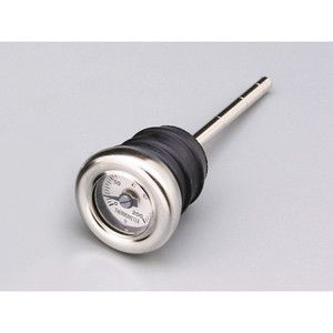 デイトナ D62487 [ディップスティック油温計 HD系用 クロームメッキ/ホワイトパネル]