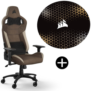 Corsair T3 RUSH Brown V2 (CF-9010061-WW) ブラウン ゲーミングチェア 