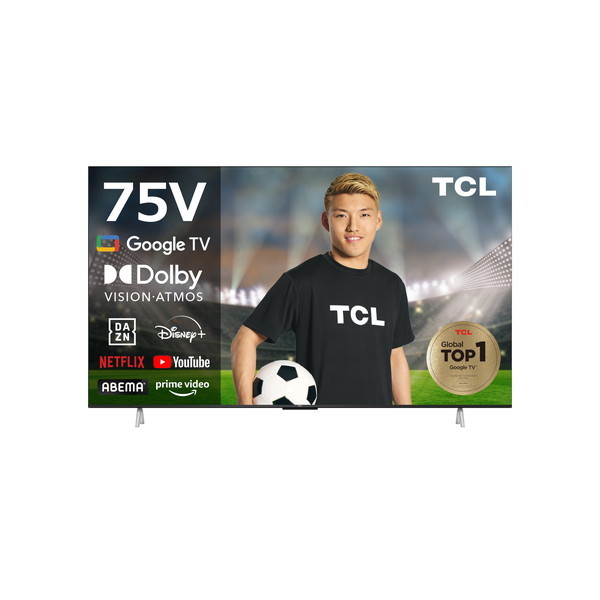 TCL 4K液晶テレビ 75P636 75V型 4Kチューナー内蔵 G002 Amazon | TCL 75V型 4K 液晶テレビ ネット動画対応 75P636