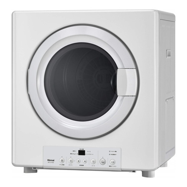 梅雨間近 Rinnai ガス式ドラム乾燥機 ホワイト RDT-31S 13A 4951309404791L.jpg