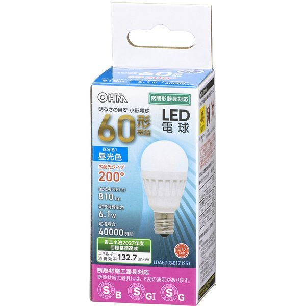 I[d@ LDA6D-G-E17 IS51 [LEDd (` E17 60` F)]