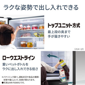 PANASONIC NR-E45PX1-N [冷蔵庫 (450L・右開き)] | 激安の新品・型落ち