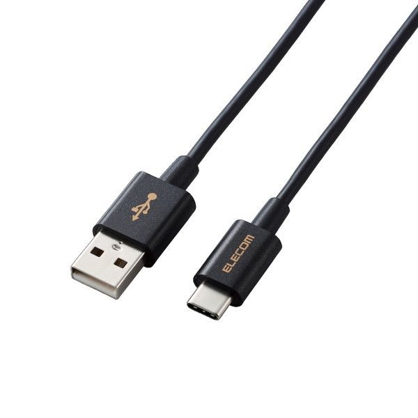 ELECOM MPA-ACYS07NBK X}[gtHpUSBP[u USB(A-C) Fؕi Jϋv 0.7m ubN