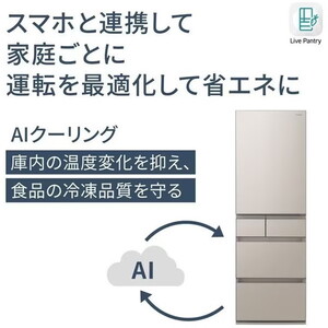 PANASONIC NR-E45PX1-W サテンオフホワイト PXタイプ [冷蔵庫