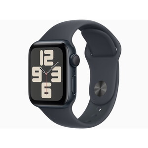 APPLE MXE73J/A ミッドナイトスポーツバンド S/M [Apple Watch SE 第2世代]