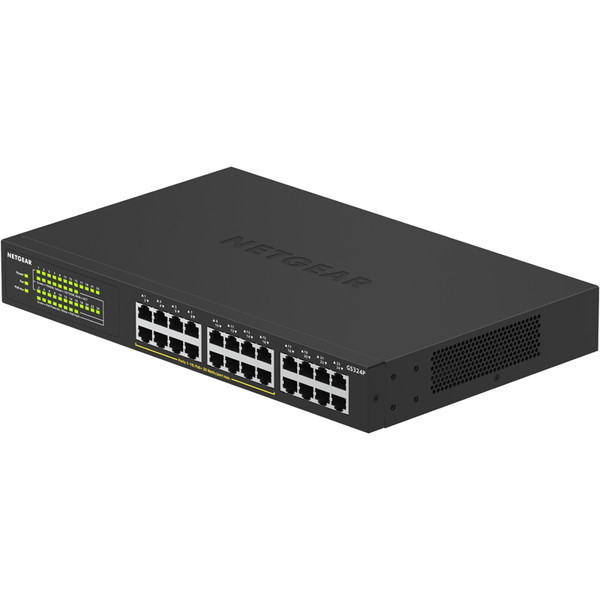 NETGEAR GS324P-100AJS [PoE+対応(190W) ギガビット24ポート