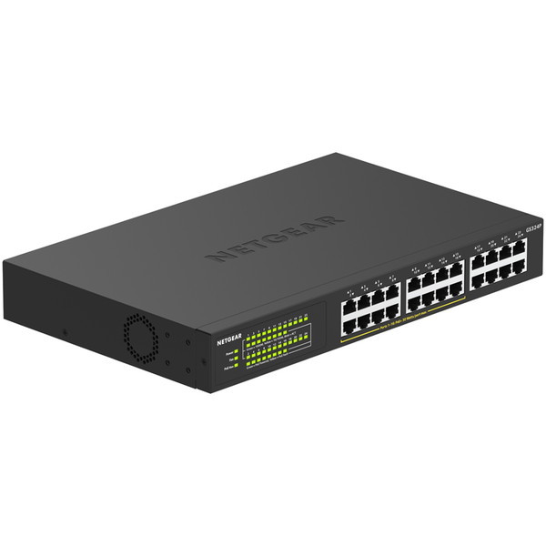 NETGEAR GS324P-100AJS [PoE+対応(190W) ギガビット24ポート