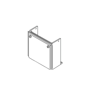 Rinnai WOP-F101(K)SS-650 シャイニーシルバー [配管カバー]