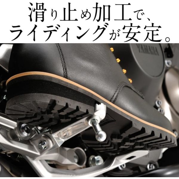 デイトナ D96965 バイク用 ショートブーツ ブラック 26.0cm 牛本革