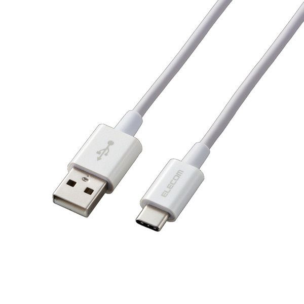 ELECOM MPA-ACYS12NWH X}[gtHpUSBP[u USB(A-C) Fؕi Jϋv 1.2m zCg