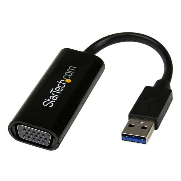 StarTech USB32VGAES ブラック [USB 3.0 VGA変換アダプタ(スリムタイプ)] 激安の新品・型落ち・アウトレット  家電 通販 XPRICE エクスプライス (旧 PREMOA プレモア)