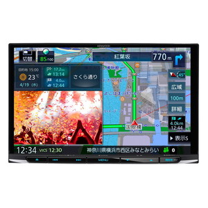 KENWOOD MDV-S810L 彩速ナビ [8V型 フルセグチューナー内蔵DVD/USB/SD AVナビゲーション]