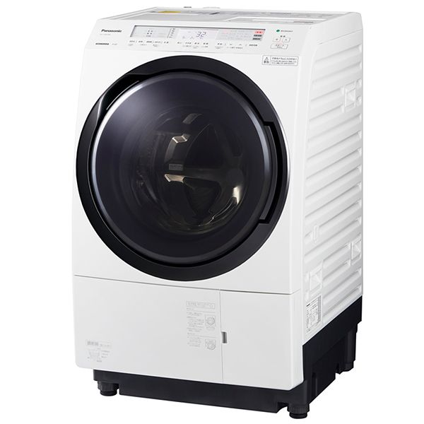 PANASONIC NA-VX800BR-W クリスタルホワイト [ななめ型ドラム式洗濯