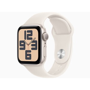 APPLE MXEF3J/A スターライトスポーツバンド S/M SE 第2世代 GPSモデル 40mm [Apple Watch]