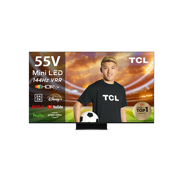 TCL 55C845 [55型 QLED搭載 チューナーレステレビ] | 激安の新品・型