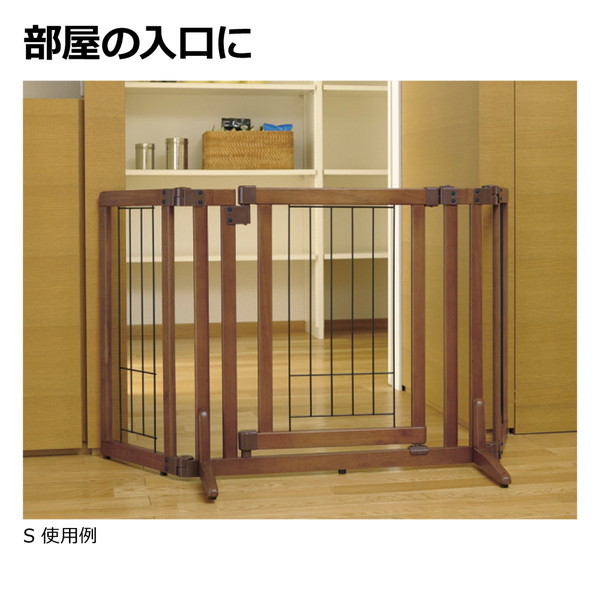 Richell リッチェル 木製おくだけドア付ゲート L | 激安の新品・型落ち 