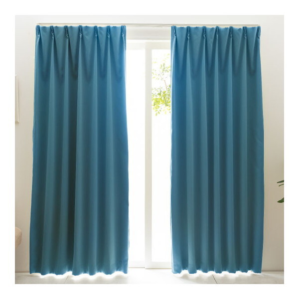 ���j�x�[�� ���n�J�[�e�� �x���[�C 100×200cm 2���� M�u���[