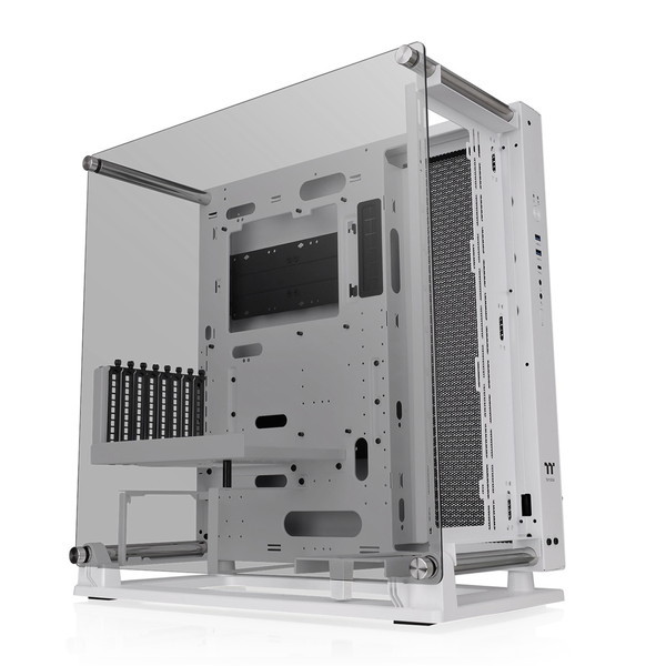 Thermaltake CA-1G4-00M6WN-09 ホワイト Core P3 TG Pro Snow Edition