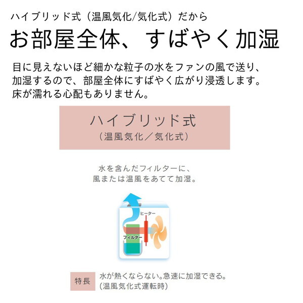 DAINICHI HD-RXC700C-W サンドホワイト RXCタイプ [ハイブリッド式加湿