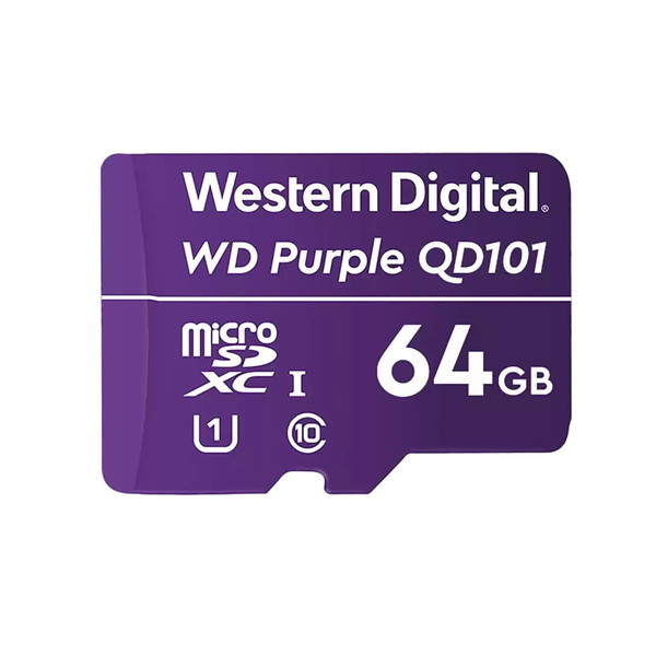 WESTERN DIGITAL WDD064G1P0C WD Purple SC QD101 [microSD J[h (64GB SDHC)]