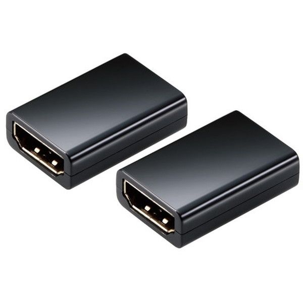 ELECOM AD-HDAASS02BK ブラック HDMI アダプタ 延長 金メッキ 4K 60p スリムタイプ 2個入 EU RoHS指令準拠 |  激安の新品・型落ち・アウトレット 家電 通販 XPRICE - エクスプライス (旧 PREMOA - プレモア)