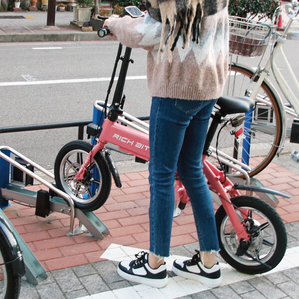 Acalie RICHBIT CITY レンジャーグリーン [電動バイク (特定小型原動機