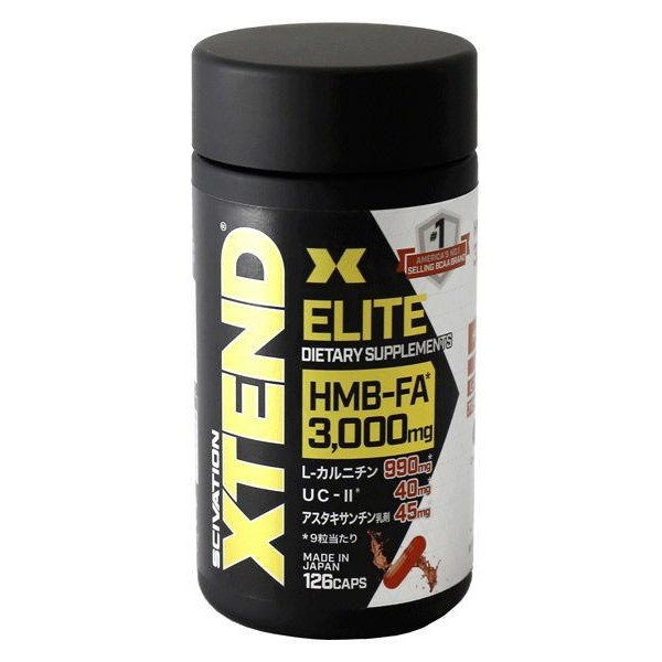 SCIVATION XTEND ELITE 126粒×6本 Amazon | Scivation エクステンド BCAA サプリメント、7000mg