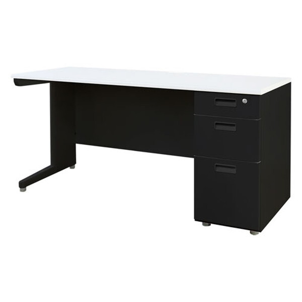 �y�@�l����z Netforce LKD-146B-W-WHBK-3 �V�z���C�g �����u���b�N �i�b�c [�Б��� (3�i ��1400mm)]