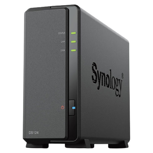 外付けハードディスク・ドライブ Synology DS124 NAS Synology DS124 DiskStation [1ベイタワー型コンパクトNAS] | 激安の