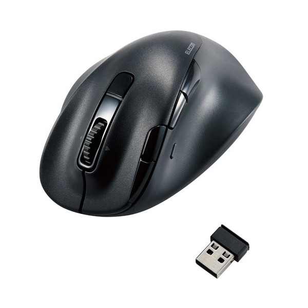m - x GM 50 MB SK ワイヤレスマウス 右手 専用 静音 充電式 Bluetooth5.0マウス “EX-G” 8ボタン Mサイズ - M