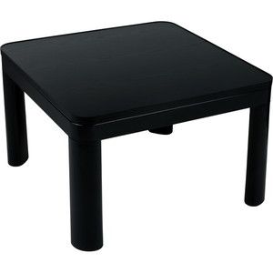 【未使用品】ZEPEAL カジュアルこたつ DK-K609-BK ゼピール DK-K609-BK ブラック [カジュアルコタツ(60×60cm)] | 激安の