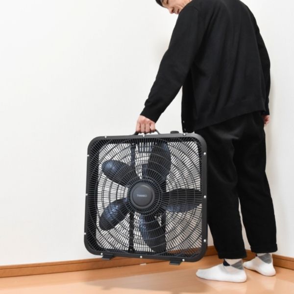 THANKO 俺の薄型ボックス扇風機「Crazy Fan2-ストロング-」 SBOXFN20