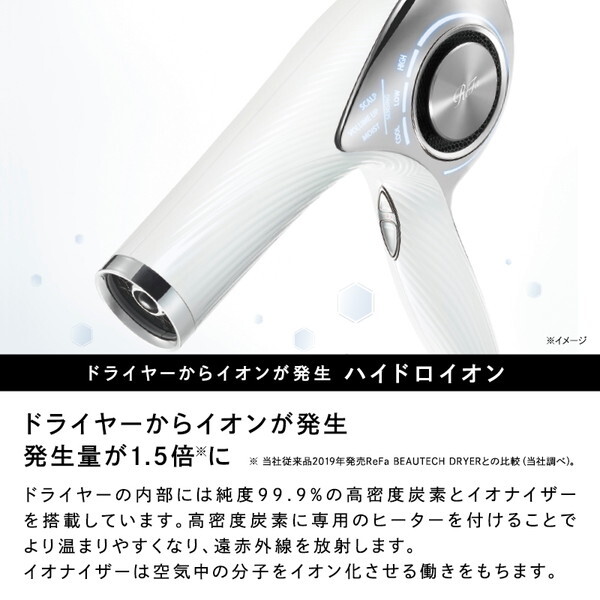MTG RE-AJ02A ホワイト ReFa BEAUTECH DRYER PRO [ドライヤー] | 激安