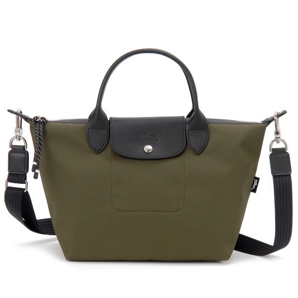 LONGCHAMP �����V���� �n���h�o�b�O �J�[�L L1512 HSR 892 LE PLIAGE ENERGY S KHAKI �J�[�L �v���A�[�W���G�i�W�[ S�T�C�Y �y���s�A���i�z