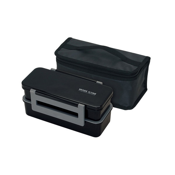スケーター モードライン BK KCPJW13 [大容量 弁当箱 2段 スケーター モードライン BK KCPJW13 [大容量 弁当箱 2段