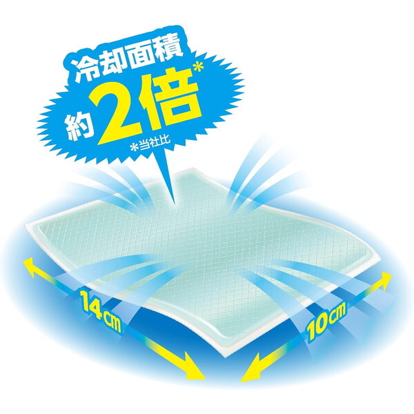 白元アース アイスノン 冷却シート 大判サイズ 10枚入 | 激安の新品