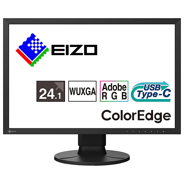 EIZO CS2400S-BK 液晶ディスプレイ 24.1型 1920×1200 USB Type-C、HDMI、DisplayPort  ブラック スピーカー:なし 激安の新品・型落ち・アウトレット 家電 通販 XPRICE エクスプライス (旧 PREMOA プレモア)