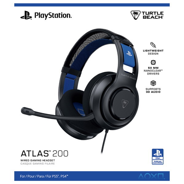Turtle Beach RETBS-3002-05 Atlas 200 [�w�b�h�Z�b�g]