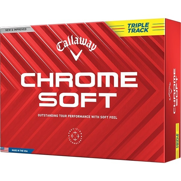 CHROME Soft トリプル・トラック イエロー ボール