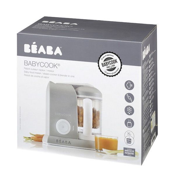 【新品未使用】BEABA ベアバ　ベビークック　離乳食メーカー　グレー