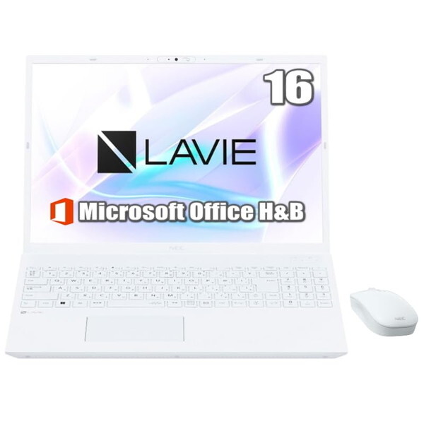 NEC PC-SE122ACA1-4 �p�[���z���C�g LAVIE Smart N16 [�m�[�g�p�\�R�� 16.0�^ / Win11 Home / DVD�X�[�p�[�}���`/ Office����]