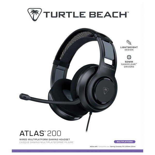 Turtle Beach RETBS-6001-05 Atlas 200 [�w�b�h�Z�b�g]