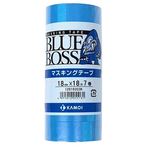 J BLUE BOSS ԗhp}XLOe[v 18mm×18m 7pbN