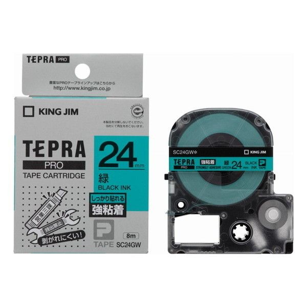 KING JIM SC24GW �e�v��PRO�e�[�v���S�����x��24mm��