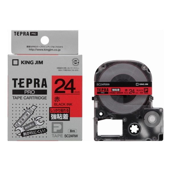 KING JIM SC24RW �e�v��PRO�e�[�v���S�����x��24mm��